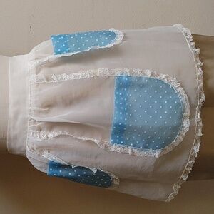 Vintage Organdy Apron